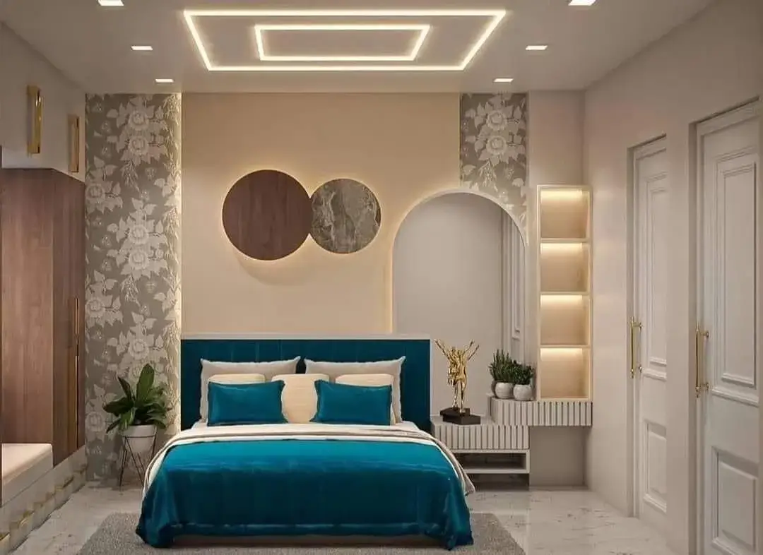 Modern Bedroom Interior Design Lucknow - Rising Engineers