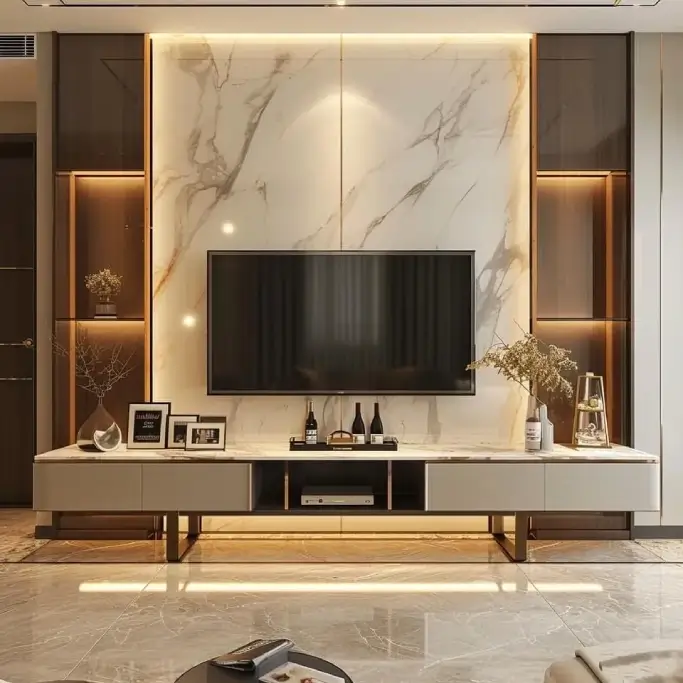 Hall Interior Design Project - Rising Engineers Lucknow