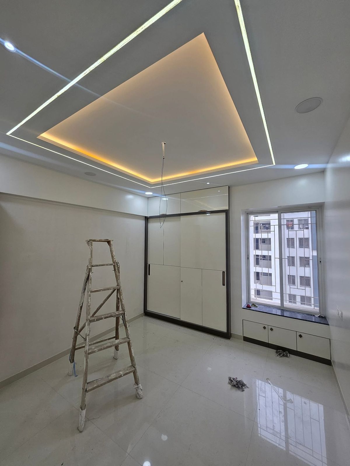 Interior work 1650 sqft area G+2 floors interior architecture design in Lucknow 2026
